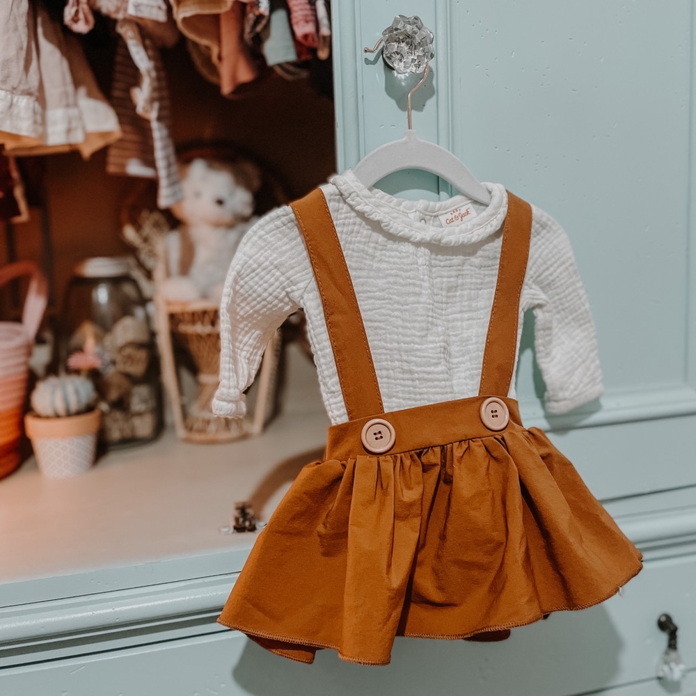 baileys blossoms SUSPENDER Skirt